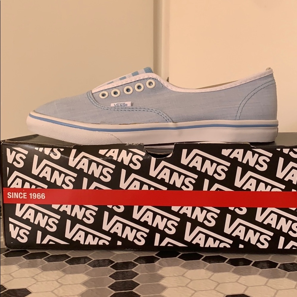 Vans Blue Slip on Shoe
